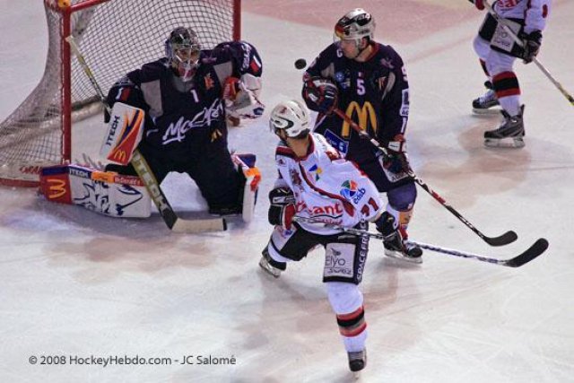 Photo hockey match Grenoble  - Briançon  le 04/10/2008