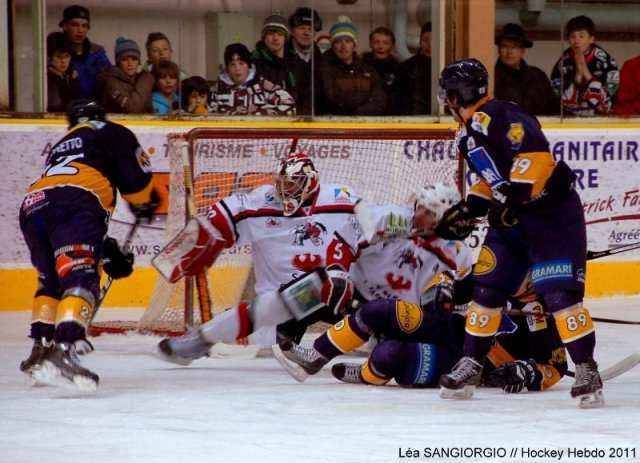 Photo hockey match Chamonix  - Briançon  le 22/02/2011