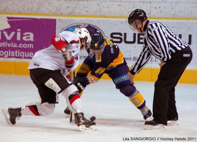 Photo hockey match Chamonix  - Briançon  le 22/02/2011