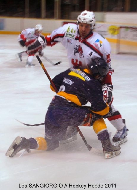 Photo hockey match Chamonix  - Briançon  le 22/02/2011