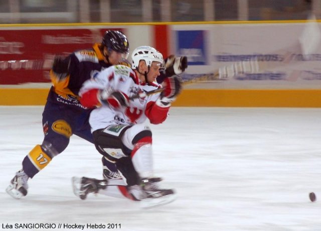 Photo hockey match Chamonix  - Briançon  le 22/02/2011