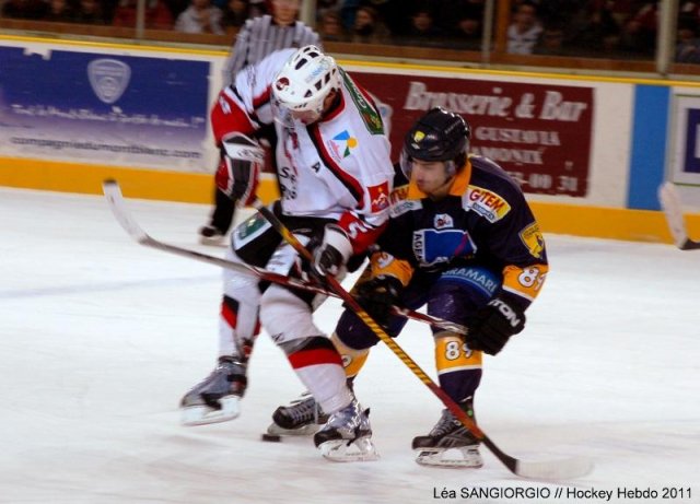 Photo hockey match Chamonix  - Briançon  le 22/02/2011