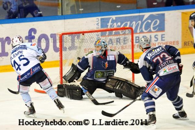 Photo hockey match Grenoble  - Angers  le 22/02/2011