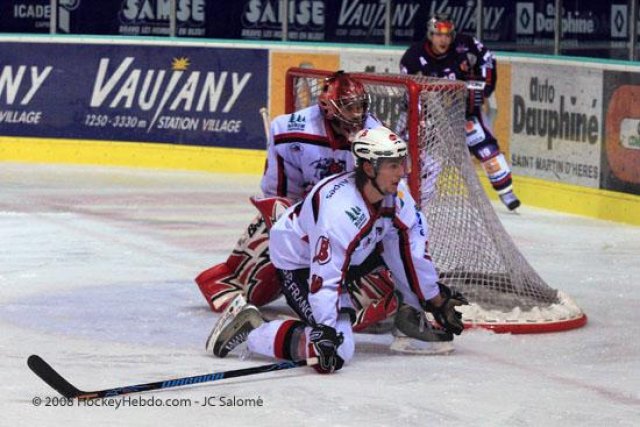 Photo hockey match Grenoble  - Briançon  le 04/10/2008