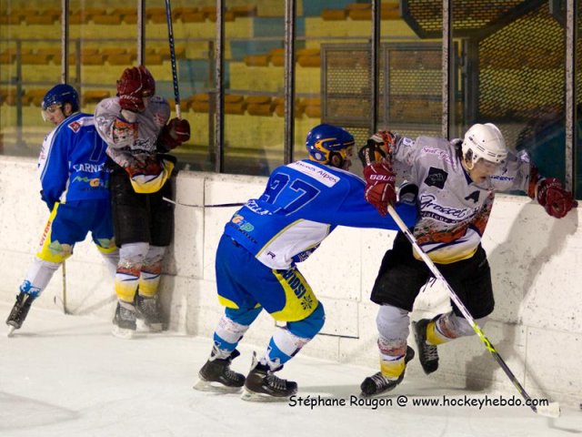 Photo hockey reportage U22 : Gap Mt Blanc en images