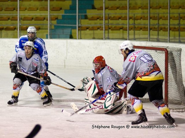 Photo hockey reportage U22 : Gap Mt Blanc en images