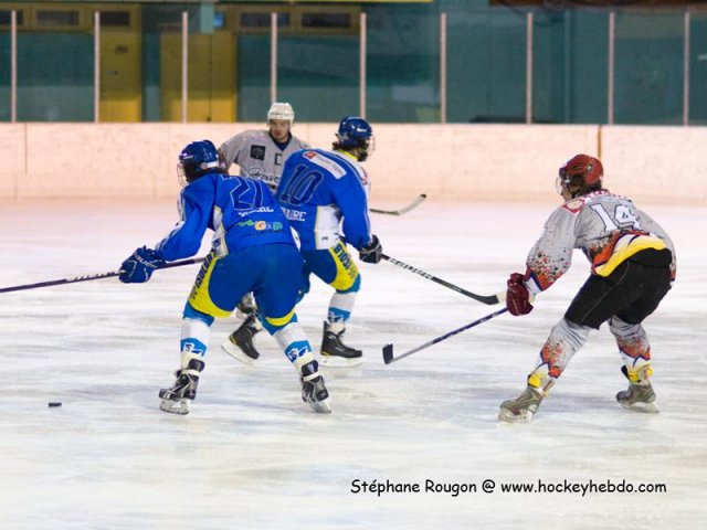 Photo hockey reportage U22 : Gap Mt Blanc en images