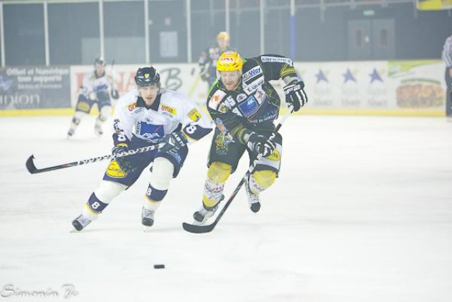 Photo hockey match Strasbourg  - Chamonix  le 26/02/2011