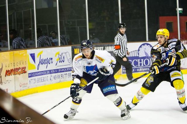 Photo hockey match Strasbourg  - Chamonix  le 26/02/2011