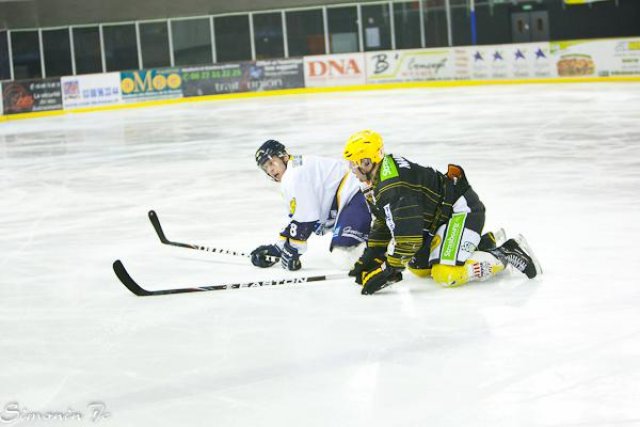 Photo hockey match Strasbourg  - Chamonix  le 26/02/2011