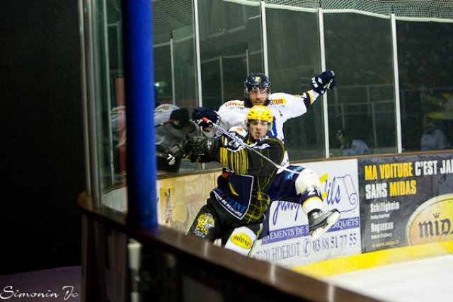 Photo hockey match Strasbourg  - Chamonix  le 26/02/2011