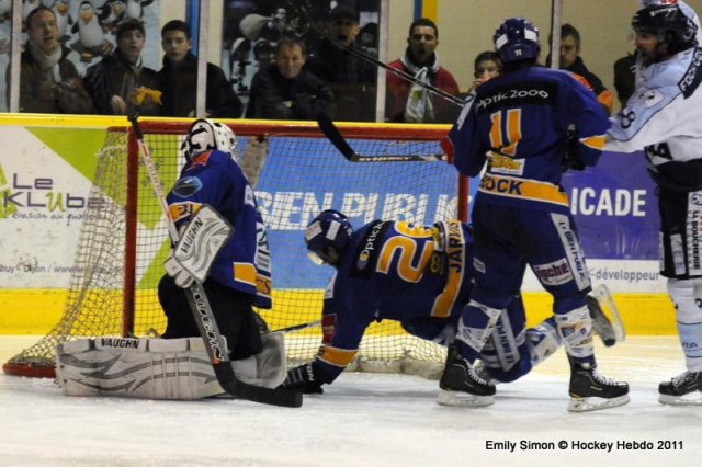 Photo hockey match Dijon  - Angers  le 26/02/2011