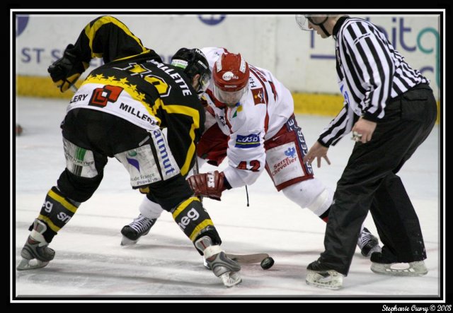 Photo hockey match Rouen - Briançon  le 29/03/2008
