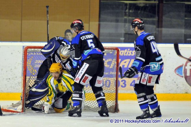 Photo hockey match Nantes - Viry-Châtillon le 26/02/2011