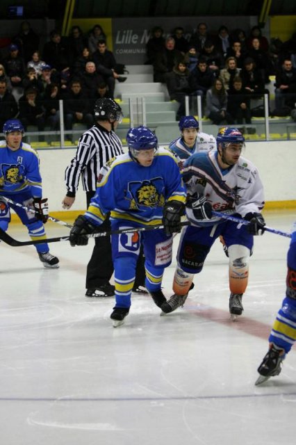 Photo hockey match Wasquehal Lille - Clermont-Ferrand le 26/02/2011