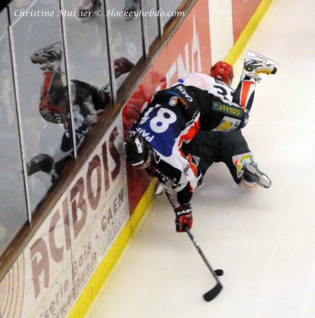 Photo hockey match Caen  - Mont-Blanc le 04/03/2011