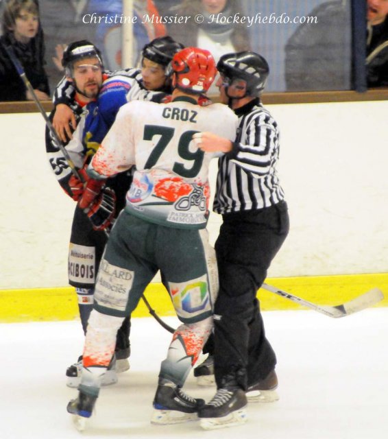 Photo hockey match Caen  - Mont-Blanc le 04/03/2011