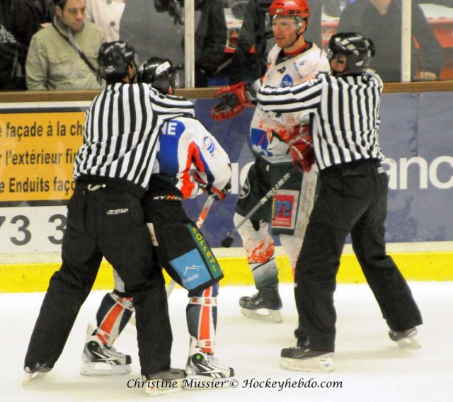 Photo hockey match Caen  - Mont-Blanc le 04/03/2011