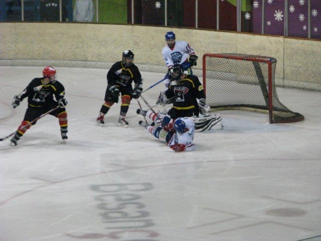 Photo hockey match Besançon - Compiègne le 06/03/2011