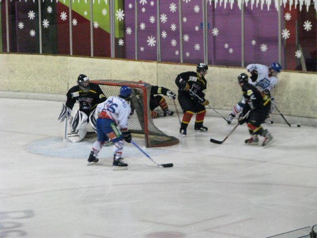 Photo hockey match Besançon - Compiègne le 06/03/2011