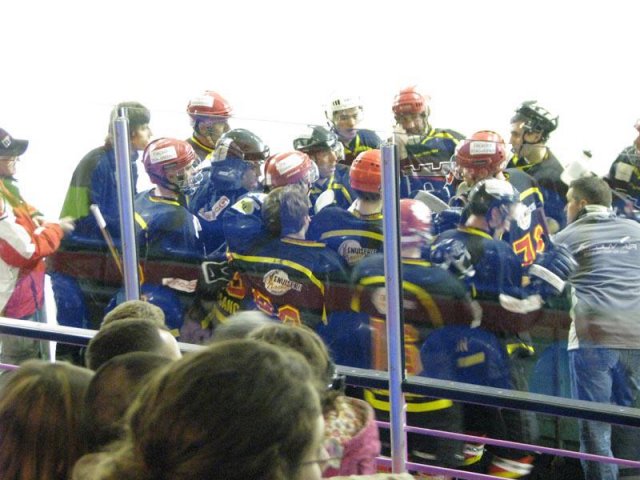 Photo hockey match Besançon - Compiègne le 06/03/2011
