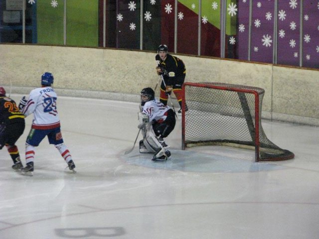 Photo hockey match Besançon - Compiègne le 06/03/2011