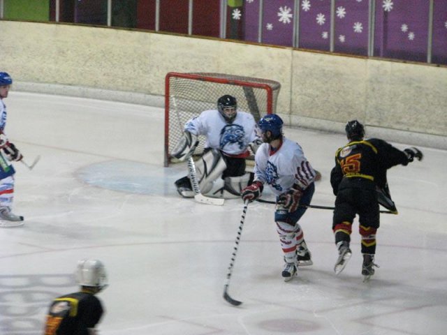 Photo hockey match Besançon - Compiègne le 06/03/2011