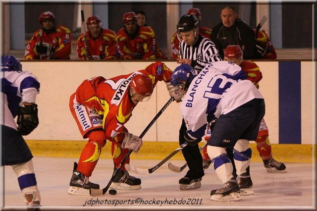 Photo hockey match Orléans - Paris (FV) le 05/03/2011