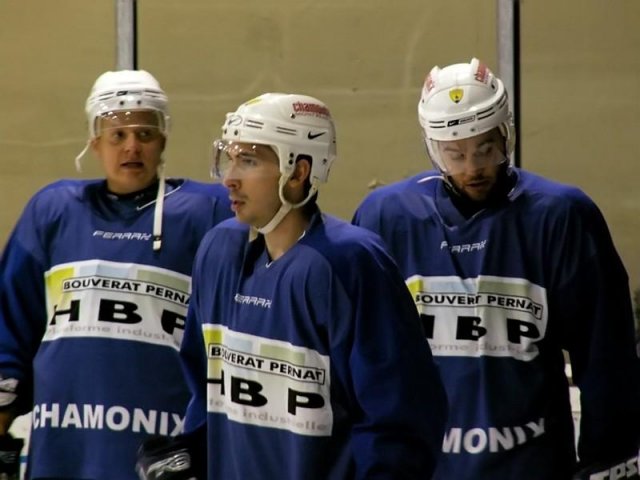 Photo hockey match Dijon  - Chamonix  le 04/10/2008