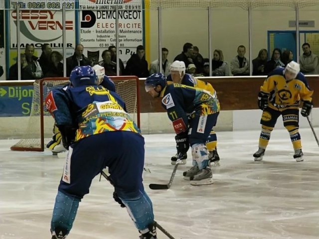 Photo hockey match Dijon  - Chamonix  le 04/10/2008