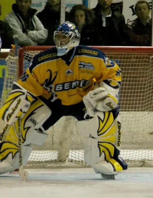 Photo hockey match Dijon  - Chamonix  le 04/10/2008