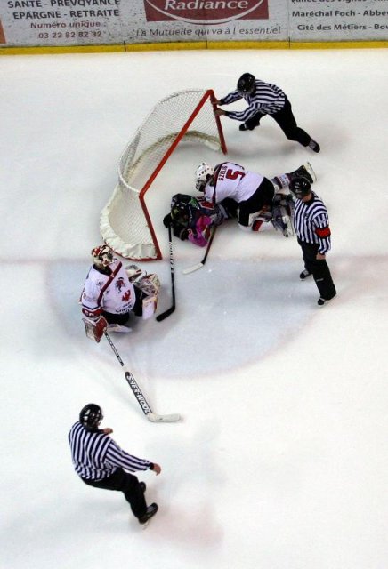Photo hockey match Amiens  - Briançon  le 11/03/2011