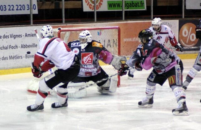 Photo hockey match Amiens  - Briançon  le 11/03/2011
