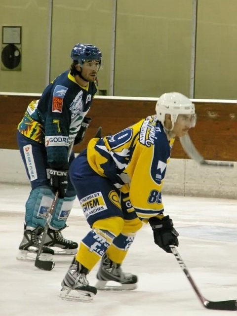 Photo hockey match Dijon  - Chamonix  le 04/10/2008