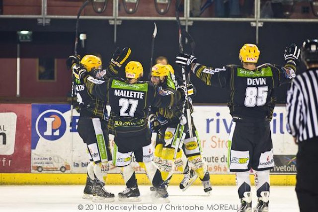 Photo hockey match Strasbourg  - Gap  le 12/03/2011