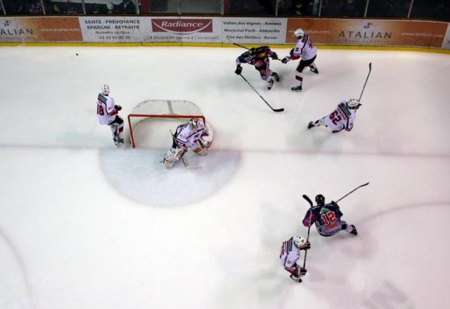 Photo hockey match Amiens  - Briançon  le 12/03/2011