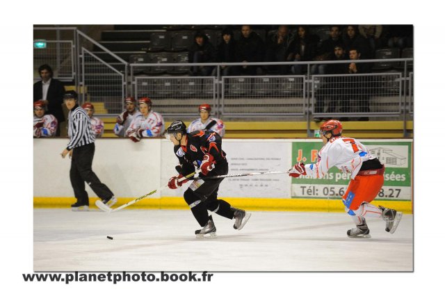 Photo hockey match Toulouse-Blagnac - Valence le 12/03/2011