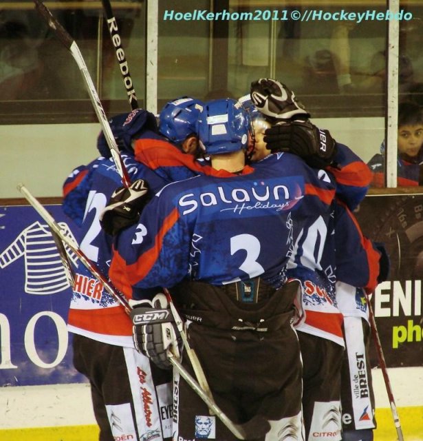 Photo hockey match Brest  - Cergy-Pontoise le 12/03/2011