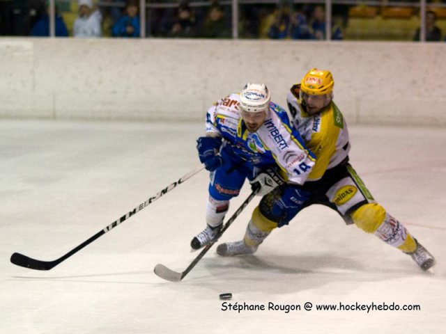 Photo hockey match Gap  - Strasbourg  le 15/03/2011