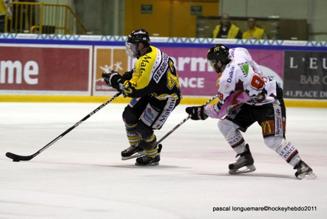 Photo hockey match Rouen - Amiens  le 18/03/2011