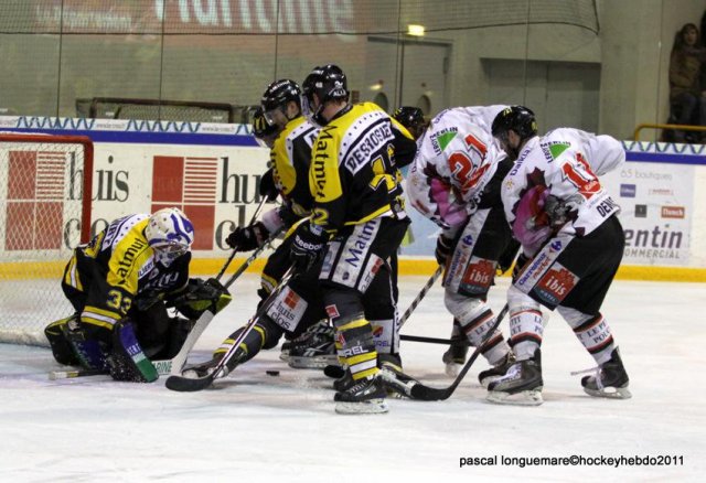 Photo hockey match Rouen - Amiens  le 18/03/2011