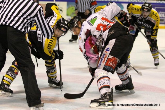 Photo hockey match Rouen - Amiens  le 18/03/2011
