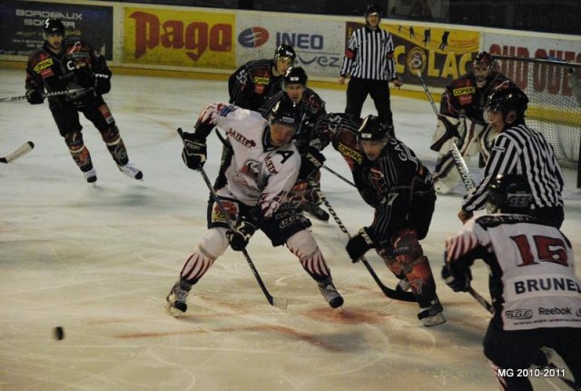 Photo hockey match Bordeaux - Nice le 19/03/2011