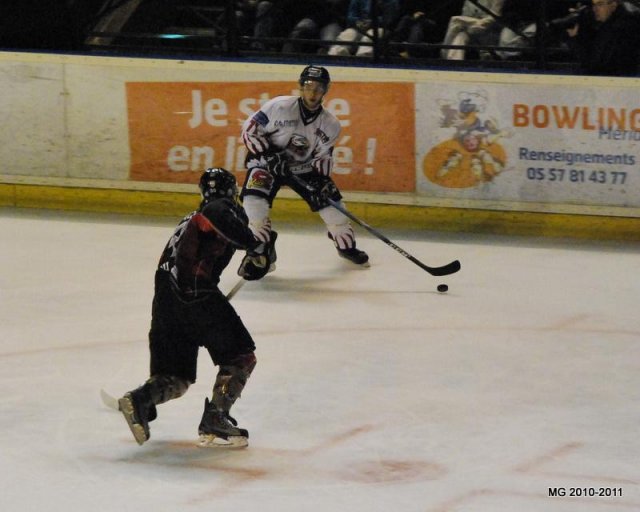 Photo hockey match Bordeaux - Nice le 19/03/2011