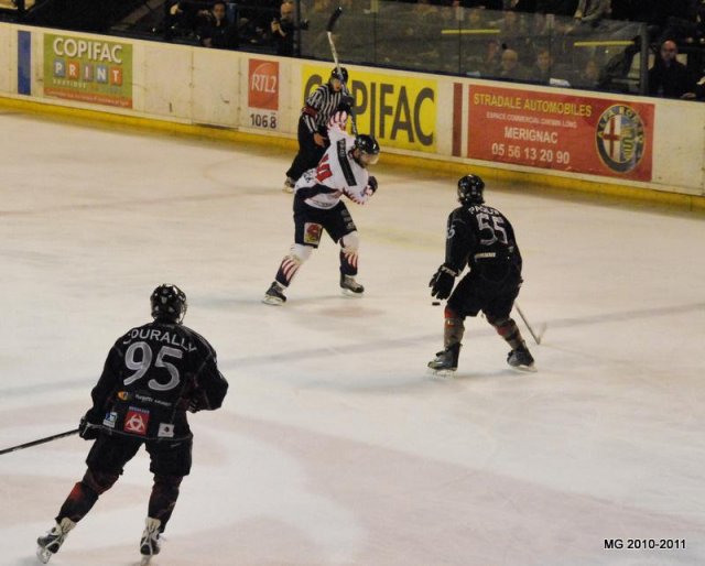 Photo hockey match Bordeaux - Nice le 19/03/2011