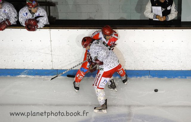 Photo hockey match Valence - Anglet le 19/03/2011