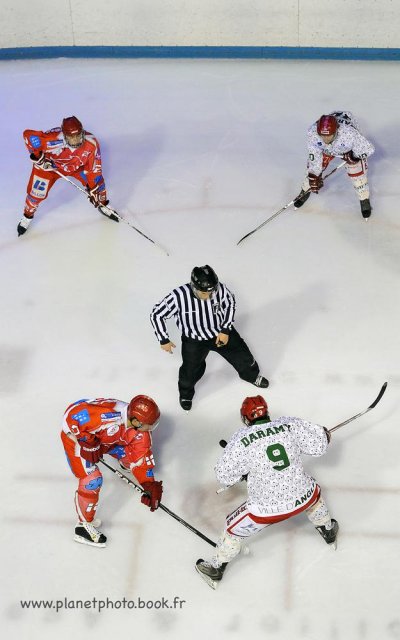 Photo hockey match Valence - Anglet le 19/03/2011