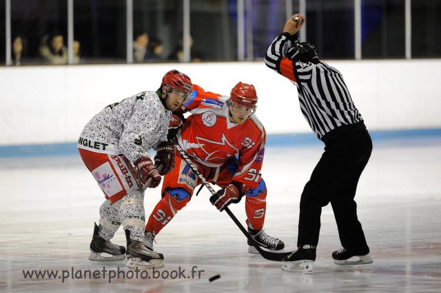 Photo hockey match Valence - Anglet le 19/03/2011