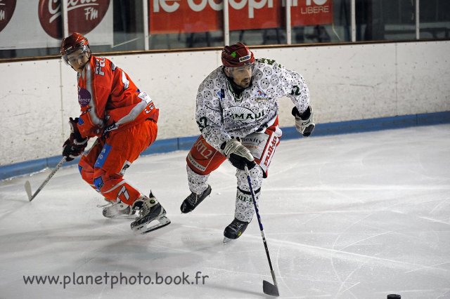 Photo hockey match Valence - Anglet le 19/03/2011