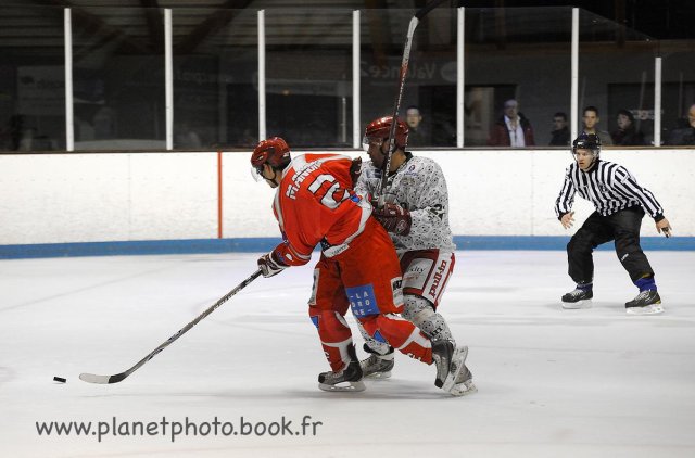 Photo hockey match Valence - Anglet le 19/03/2011